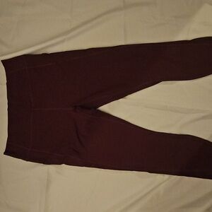 Fabletics leggings - burgundy